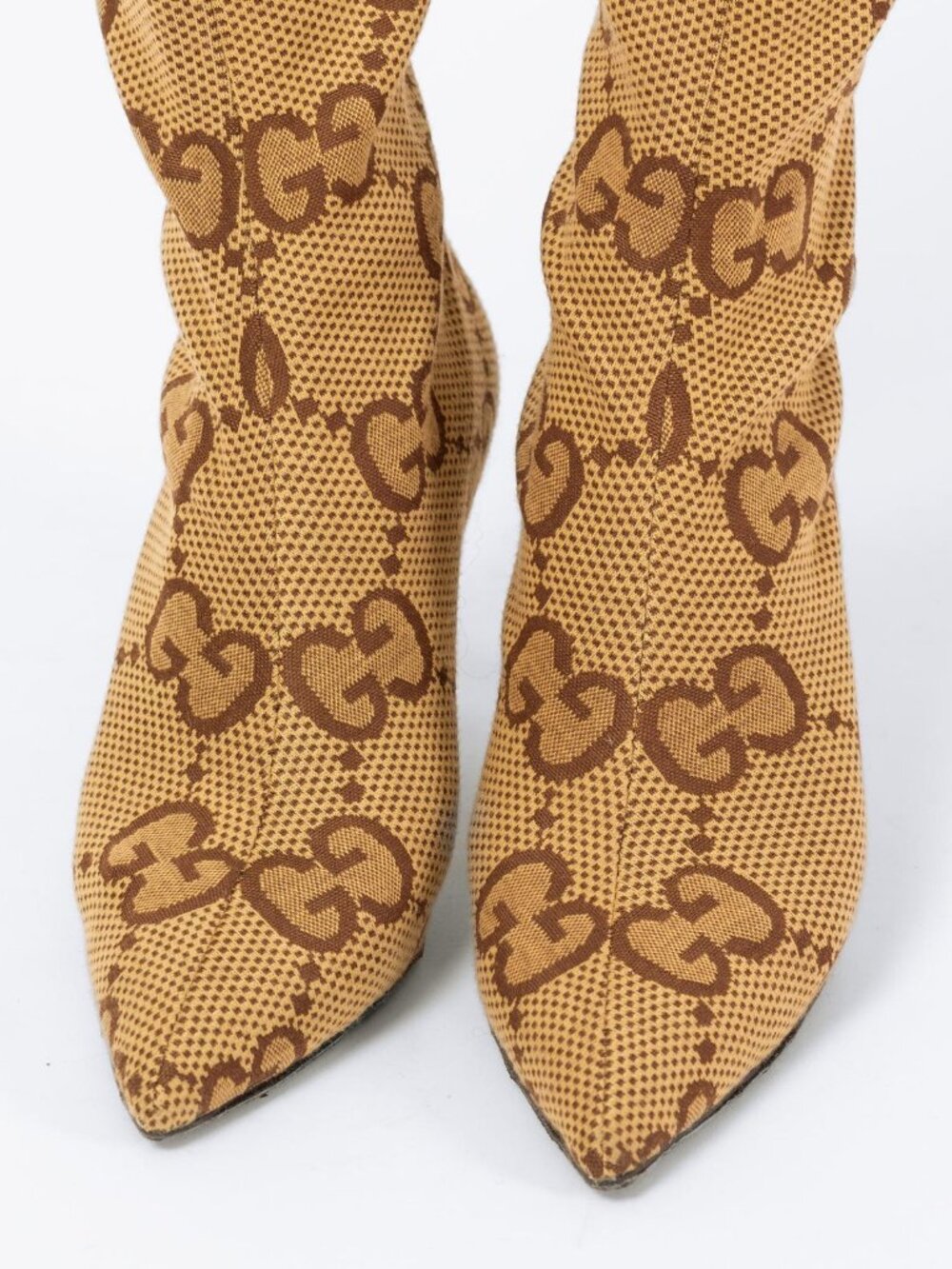Gucci x Balenciaga Monogram Knife Boots - Size 36 - Picture 5 of 6